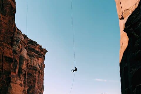 The Moab Rope Swing