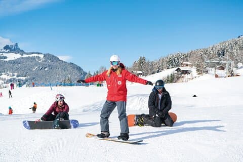 Forfait snowboard débutant d'une journée à Grindelwald