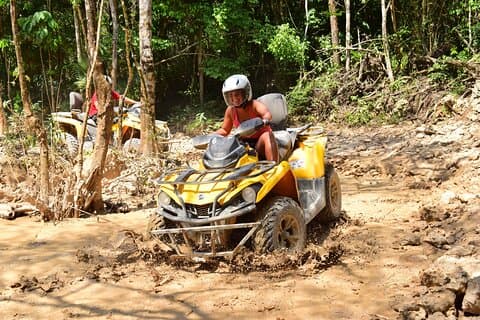 Schnorcheln & ATV (gemeinsam) mit Transport von Riviera Maya
