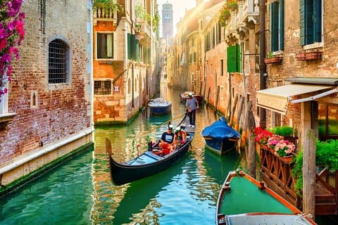 Venedig skattjakt och höjdpunkter Självguidad rundvandring