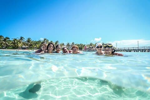 Oppdag 2 øyer i det karibiske hav - Isla Contoy og Isla Mujeres fra Cancun