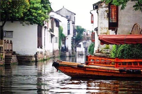 Privat Suzhou dagstur til Zhouzhuang og Tongli Watertowns