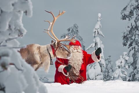Det skjulte sted for julemanden