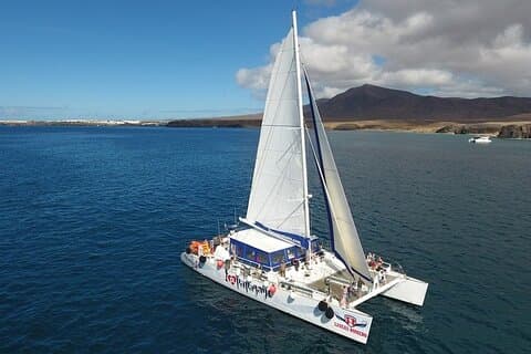 Catamarán Experiencia a las playas de Papagayo con almuerzo y bebidas