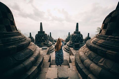 Tempio di Borobudur Salita in cima e Tempio di Prambanan - Tour di 1 giorno