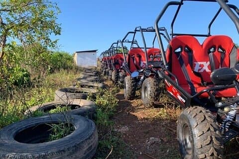 Buggy Kart Racing nel villaggio di Mfufuma