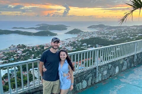 1,5 timers privat mini jeep tur på St. Thomas