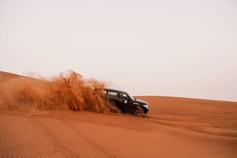 Desert Safari Dubai in 4x4 Vehicle with Dinner