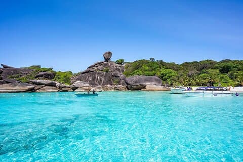 Similan Islands Endagstur från Phuket inkluderar lunch och upphämtning