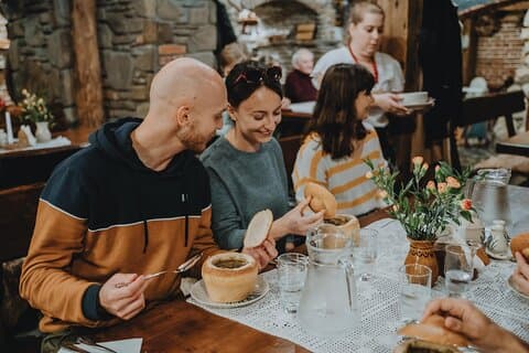 Tour gastronomico tradizionale polacco nel centro storico di Cracovia