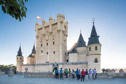 Halvdagers privat tur i Segovia med attraksjoner fra Madrid