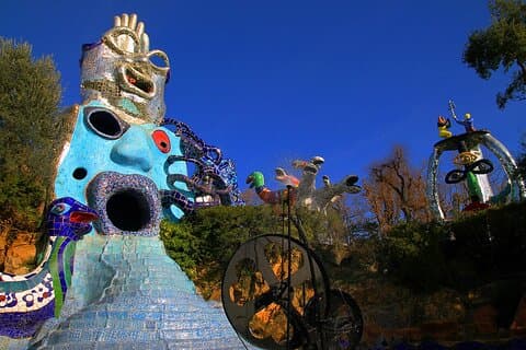Tarotgarten und Capalbio von Civitavecchia Führung