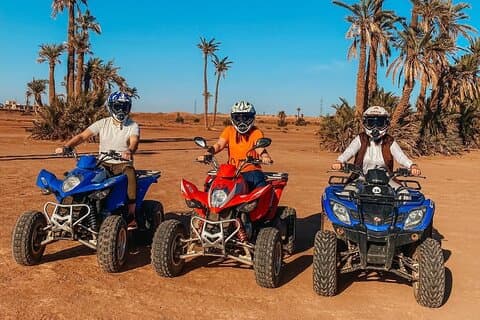 Excursion en Quad au Désert de la Palmeraie de Marrakech