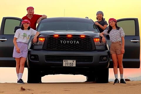 Private 4x4 Land Cruiser Desert Safari And BBQ Buffet Dinner