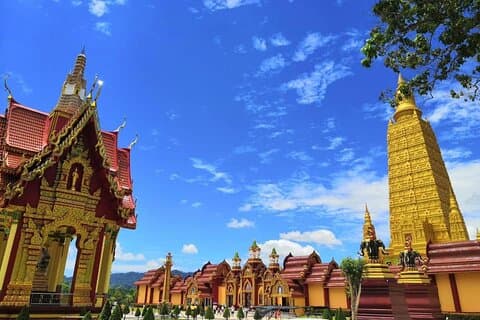 Tempel tur i Thailand fra Khaolak