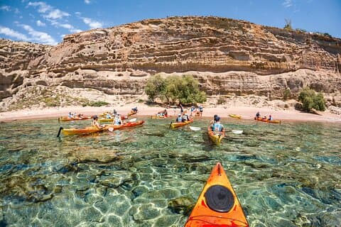 Sea Kayaking Tour - The Red Sand Beach