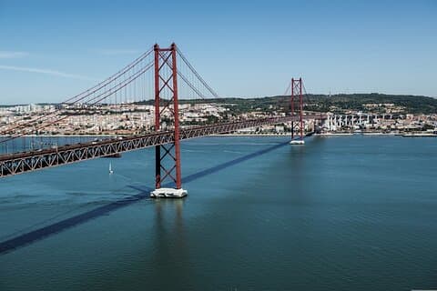 Privétransfer van Albufeira naar Lissabon met 2 uur sightseeing
