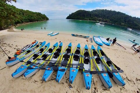 Kayak Experience at Kota Kinabalu Sabah