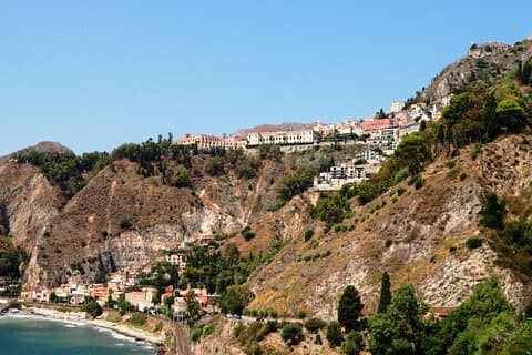 Privat guidet heldagstur til Taormina fra Palermo med afhentning