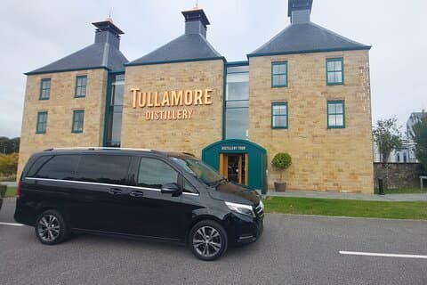 Tullamore Distillery, Athlone and Clonmacnoise from Galway