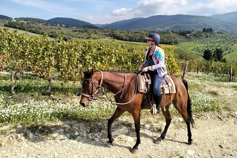 Horseback Ride with Wine Tasting+Light Lunch at a Historic Estate