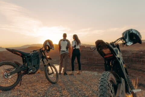 Tour in bici da cross elettrica, Shafer Trail, Canyonlands, Deadhorse