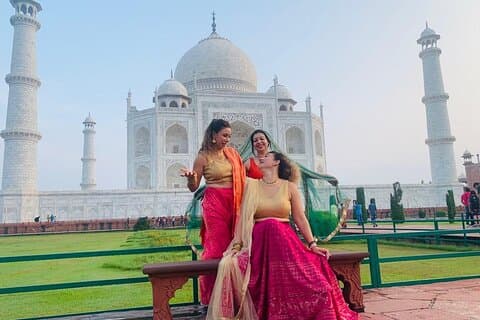 Excursión de un día al Taj Mahal y al Fuerte Agra desde Delhi