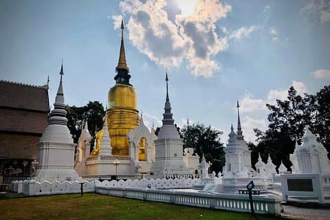 Visite d'une demi-journée du temple Suan Dok, du temple Umong et du temple Doi Suthep