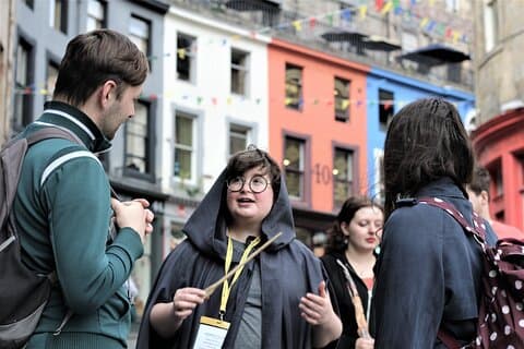 Tour privato a piedi: Harry Potter di JK Rowling a Edimburgo IT