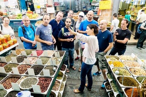 Selvguidet tur på Machne Yehuda-markedet med kokken Tali Fridman
