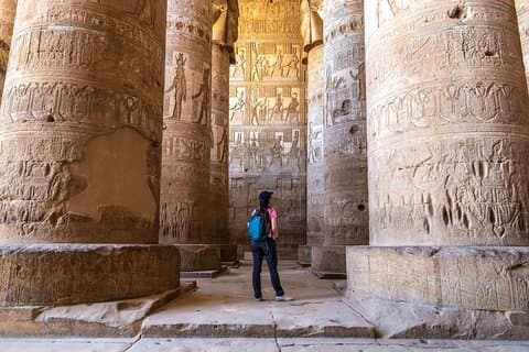 Excursão privada de um dia a Dendera e Abydos