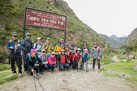 Trekking Inca Trail 4 dager og 3 netter