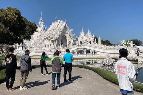 Chiangrai endags privat anpassad tur från ChiangMai