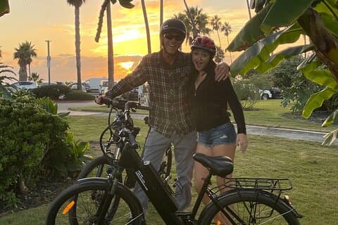 Noleggio bici elettriche all'ora a Solana Beach
