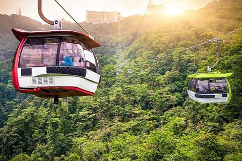 Genting Highland Tour fra Kuala Lumpur med 2-veis kabelbil-PVT