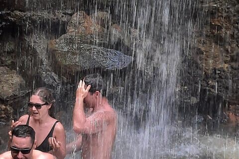 Mud bath and Waterfall with Snorkeling at Sugar beach