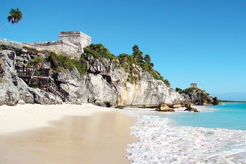 Tulum Ruins + Adrenalin med Rappel & Ziplines fra Riviera Maya
