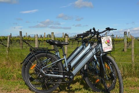 Hawkes Bay Wineries självguidad elektrisk cykeltur