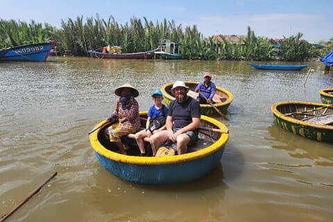 Private Jeep-Tour nach Hoi An Urban Adventure & Basket Boat Ride