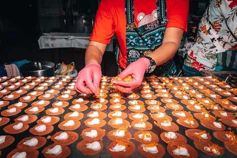 Bangkok Backstreets Food Tour avec 15 + dégustations