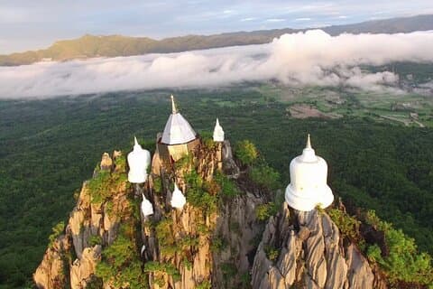 Excursión exótica de Chiang Mai Milagro invisible de la fe al templo de Pupadang Lampang