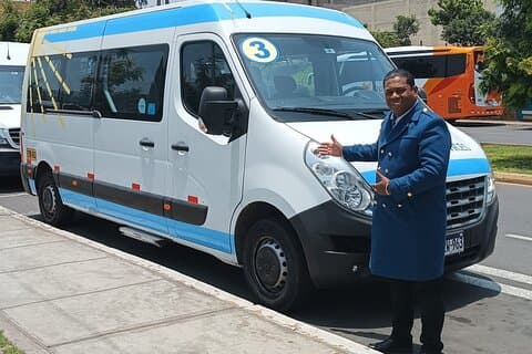 Privat transport: Lima - Paracas - Ica HELDAG