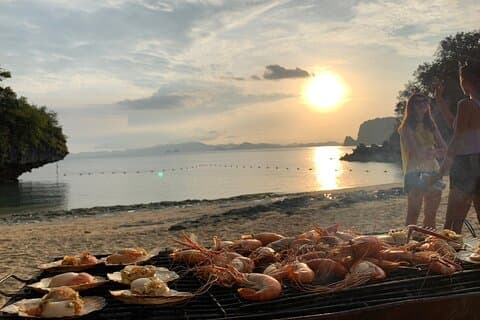 Krabi Hong Islands Sunset Buffet BBQ Middag