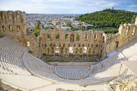 Eintrittskarte für die Akropolis und den Parthenon mit selbstgeführten Audiotouren