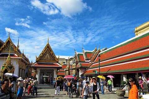Tour privado de medio día por la ciudad de Bangkok con el Gran Palacio