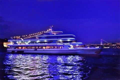 All Inclusive; Istanbul Bosphorus Dinner Cruise with Live Shows&Unlimited Drinks
