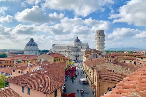 Livorno Shore Excursion to Lucca & Pisa optional Leaning Tower Ticket