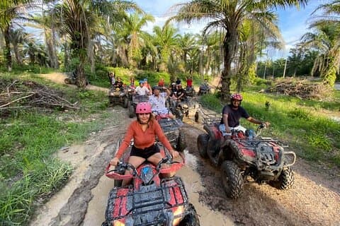 Excursion d'aventure en VTT d'une heure à Krabi