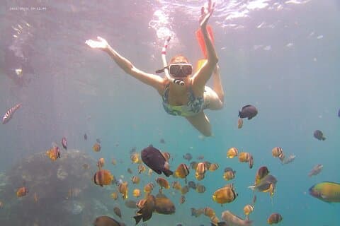 Tour privato di snorkeling di Nusa Penida con gita a West Island