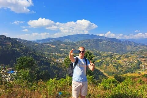 Nagarkot Trekking a Kathmandu in Nepal (1 notte / 2 giorni)